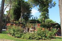 A garden outside Albergo Centopini