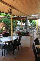 A garden outside Albergo Centopini