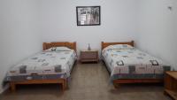 Posteľ alebo postele v izbe v ubytovaní Anastasia' s guest house