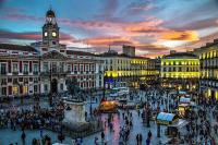 Výhľad na mesto Madrid alebo výhľad na mesto priamo z apartmánu