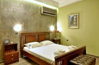 Posteľ alebo postele v izbe v ubytovaní Lemonia Luxury Apartment