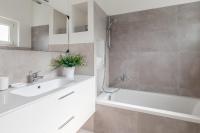Kúpeľňa v ubytovaní Milano Business Balcony Flat
