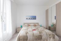 Posteľ alebo postele v izbe v ubytovaní Milano Business Balcony Flat