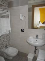 A bathroom at Hotel San Remo