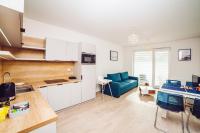 Kuchyňa alebo kuchynka v ubytovaní Apartament Blue Point 102 PREMIUM