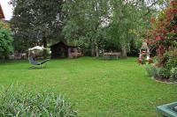 Vonkajšia záhrada v ubytovaní Appartements am Kurpark