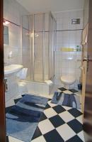 Kúpeľňa v ubytovaní Appartements am Kurpark