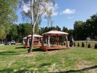 Vonkajšia záhrada v ubytovaní Domki Aqua Holiday