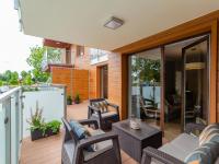 Balkón alebo terasa v ubytovaní Lux Apartment Kołobrzeg Polanki Park