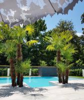Bazén v ubytovaní Hotel Hambros - Il Parco in Villa Banchieri alebo v jeho blízkosti
