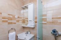 Koupelna v ubytování Rooms Baza