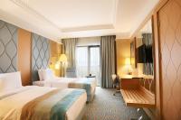 Postel nebo postele na pokoji v ubytování TRYP by Wyndham Izmit
