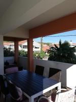 Balkón nebo terasa v ubytování Apartments Mira