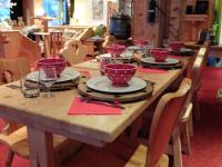 Restaurace v ubytování Hôtel Ecureuil