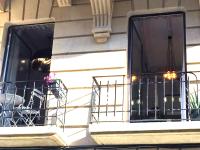 A balcony or terrace at San Sebastián VERY NICE apartment 100m from La Kontxa Beach