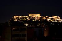 A general view of Athén or a view of the city taken from Az apartmant
