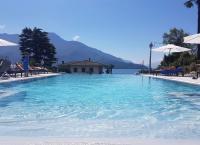 Basen w obiekcie Hotel Domaso lub w pobliżu
