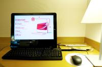 Televízia a/alebo spoločenská miestnosť v ubytovaní Hotel Ibis Firenze Nord Aeroporto