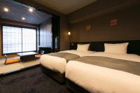 Hotel Banister Kyotoにあるベッド