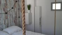 Postel nebo postele na pokoji v ubytování Apartament Leśny