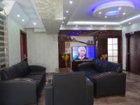 TV a/nebo společenská místnost v ubytování Meta Hotel