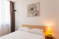 Residhotel Vieux Portにあるベッド