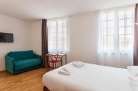 Residhotel Vieux Portにあるベッド