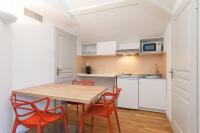 Residhotel Vieux Portにあるキッチンまたは簡易キッチン