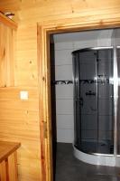 Kúpeľňa v ubytovaní Zawoja Chaty Górskie D2