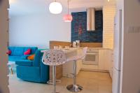 Kuchyňa alebo kuchynka v ubytovaní Sea Cliff Apartment Rewal