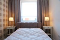 Posteľ alebo postele v izbe v ubytovaní Sea Cliff Apartment Rewal