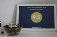 Certifikát, hodnocení, plakát nebo jiný dokument vystavený v ubytování Apartment Magnolija - free parking