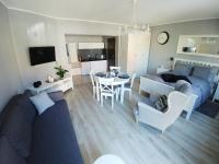 TV a/nebo společenská místnost v ubytování Apartamenty Aleksandria