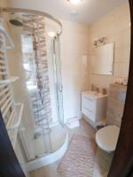 Koupelna v ubytování Apartamenty Aleksandria
