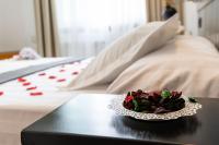 Postel nebo postele na pokoji v ubytování Hotel Panadeiramar