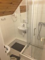 Kúpeľňa v ubytovaní Virágos Apartman Balatonszemes