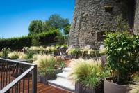 A garden outside Relais San Vigilio al Castello