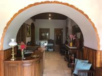 Posezení v ubytování Hostal de la Gloria