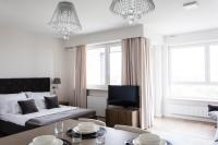 Posteľ alebo postele v izbe v ubytovaní LuxLux Apartments Coconut