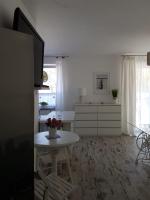 Posezení v ubytování Apartament Leśny