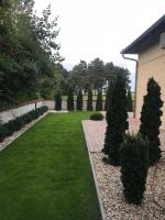 A garden outside Aurora Panzió