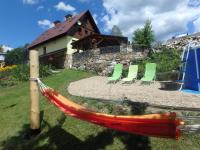 Zahrada ubytování Apartments Večerník Rokytnice