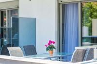 Balkón alebo terasa v ubytovaní Nymphes Deluxe Accommodation Pefkochori