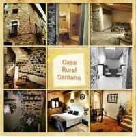 Půdorys ubytování Casa Rural Santana