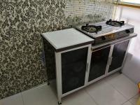 A1-04-03 Damiana Apartmentにあるキッチンまたは簡易キッチン