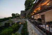 A garden outside Relais San Vigilio al Castello
