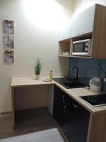Kuchyňa alebo kuchynka v ubytovaní Apartament Blue