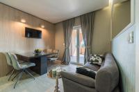 Televízia a/alebo spoločenská miestnosť v ubytovaní Luxury Apartments Garden