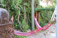 A garden outside Finca Doña Sofia Maria