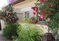 A garden outside Finca Doña Sofia Maria